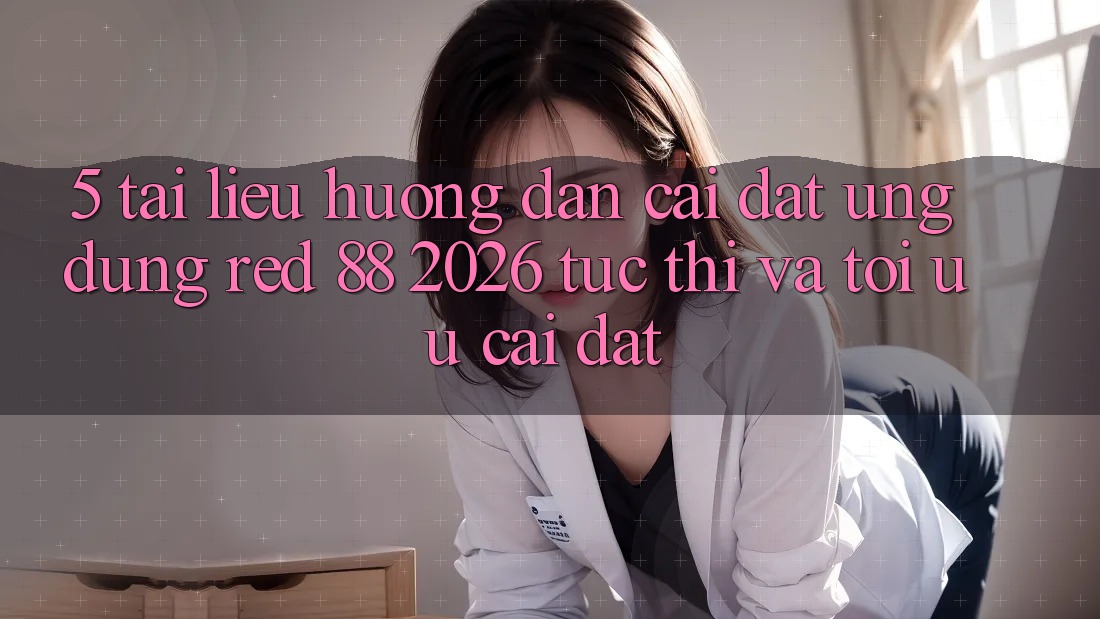 5. Tài liệu hướng dẫn Cài đặt Ứng dụng red 88 2026 Tức thì Và Tối Ưu Cài Đặt