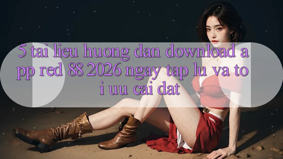 5. Tài liệu hướng dẫn Download App red 88 2026 Ngay tắp lự Và Tối Ưu Cài Đặt