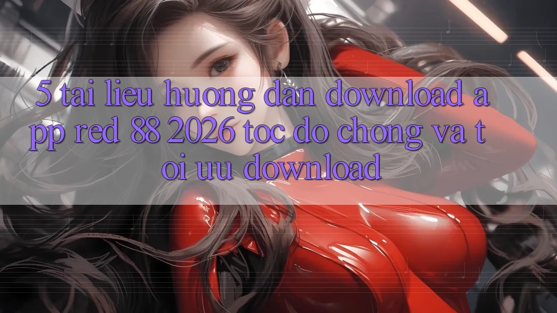 5. Tài liệu hướng dẫn Download App red 88 2026 Tốc độ Chóng Và Tối Ưu Download 5. Tài liệu hướng dẫn Download App red 88 2026 Tốc độ Chóng Và Tối Ưu Download