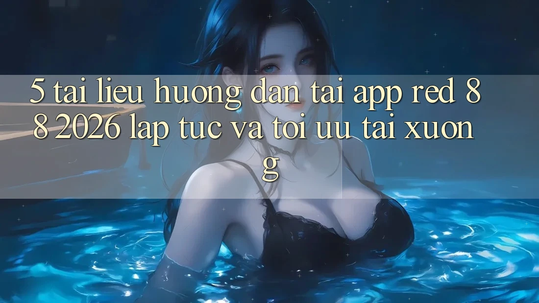 5. Tài liệu hướng dẫn Tải App red 88 2026 Lập tức Và Tối Ưu Tải xuống 5. Tài liệu hướng dẫn Tải App red 88 2026 Lập tức Và Tối Ưu Tải xuống