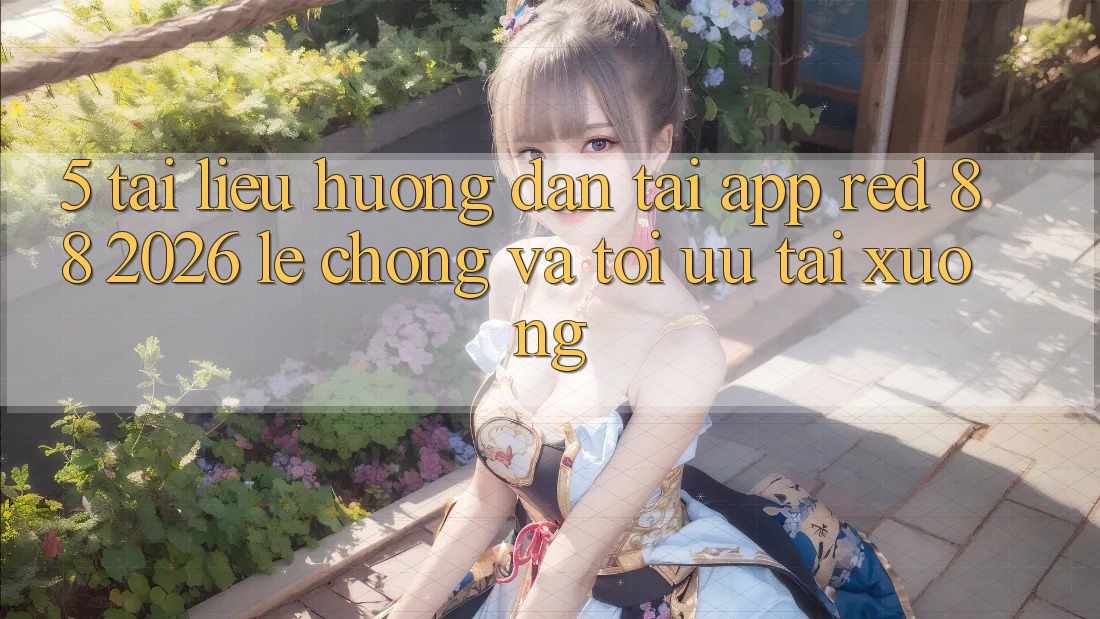5. Tài liệu hướng dẫn Tải App red 88 2026 Lẹ Chóng Và Tối Ưu Tải xuống 5. Tài liệu hướng dẫn Tải App red 88 2026 Lẹ Chóng Và Tối Ưu Tải xuống