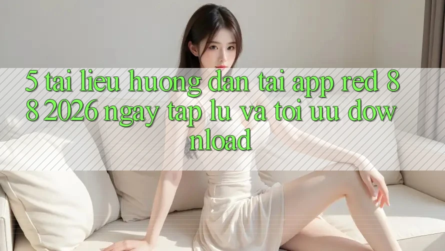5. Tài liệu hướng dẫn Tải App red 88 2026 Ngay tắp lự Và Tối Ưu Download