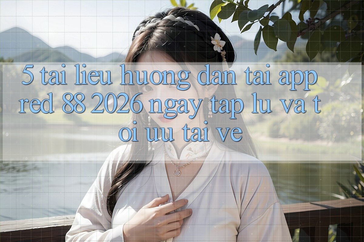 5. Tài liệu hướng dẫn Tải App red 88 2026 Ngay tắp lự Và Tối Ưu Tải về