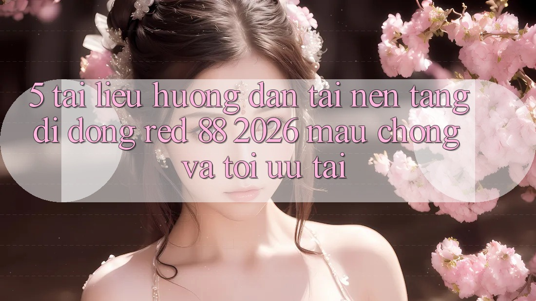 5. Tài liệu hướng dẫn Tải Nền tảng di động red 88 2026 Mau Chóng Và Tối Ưu Tải 5. Tài liệu hướng dẫn Tải Nền tảng di động red 88 2026 Mau Chóng Và Tối Ưu Tải