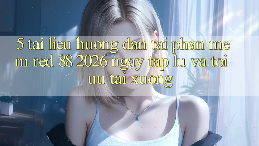 5. Tài liệu hướng dẫn Tải Phần mềm red 88 2026 Ngay tắp lự Và Tối Ưu Tải xuống 5. Tài liệu hướng dẫn Tải Phần mềm red 88 2026 Ngay tắp lự Và Tối Ưu Tải xuống