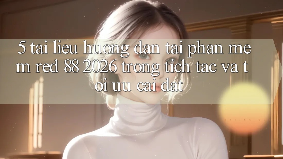 5. Tài liệu hướng dẫn Tải Phần mềm red 88 2026 Trong tích tắc Và Tối Ưu Cài Đặt 5. Tài liệu hướng dẫn Tải Phần mềm red 88 2026 Trong tích tắc Và Tối Ưu Cài Đặt