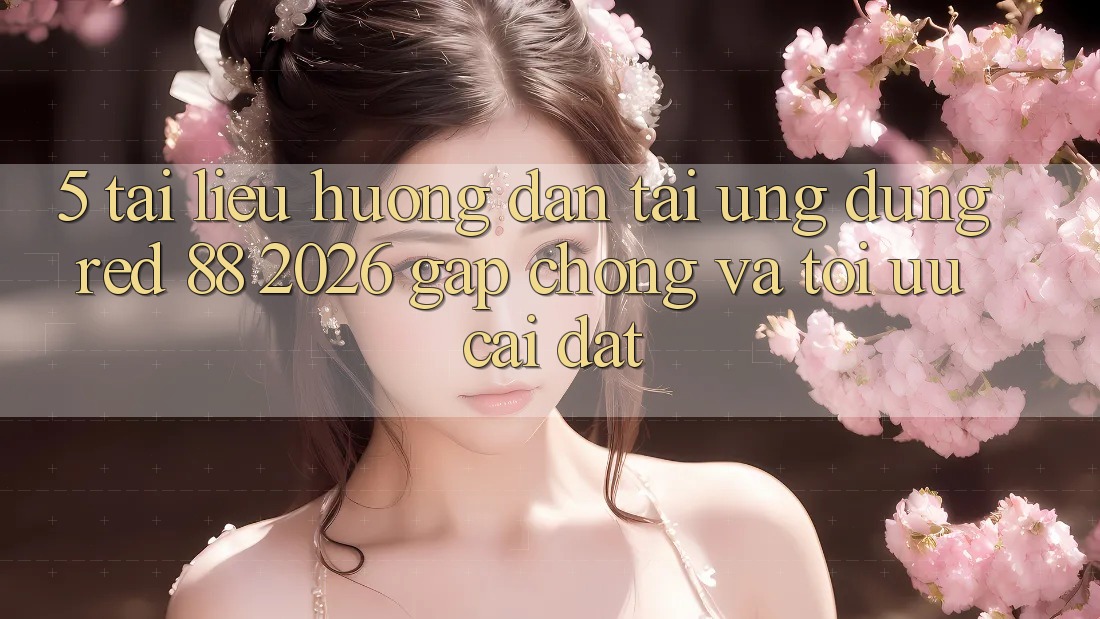 5. Tài liệu hướng dẫn Tải Ứng dụng red 88 2026 Gấp Chóng Và Tối Ưu Cài Đặt