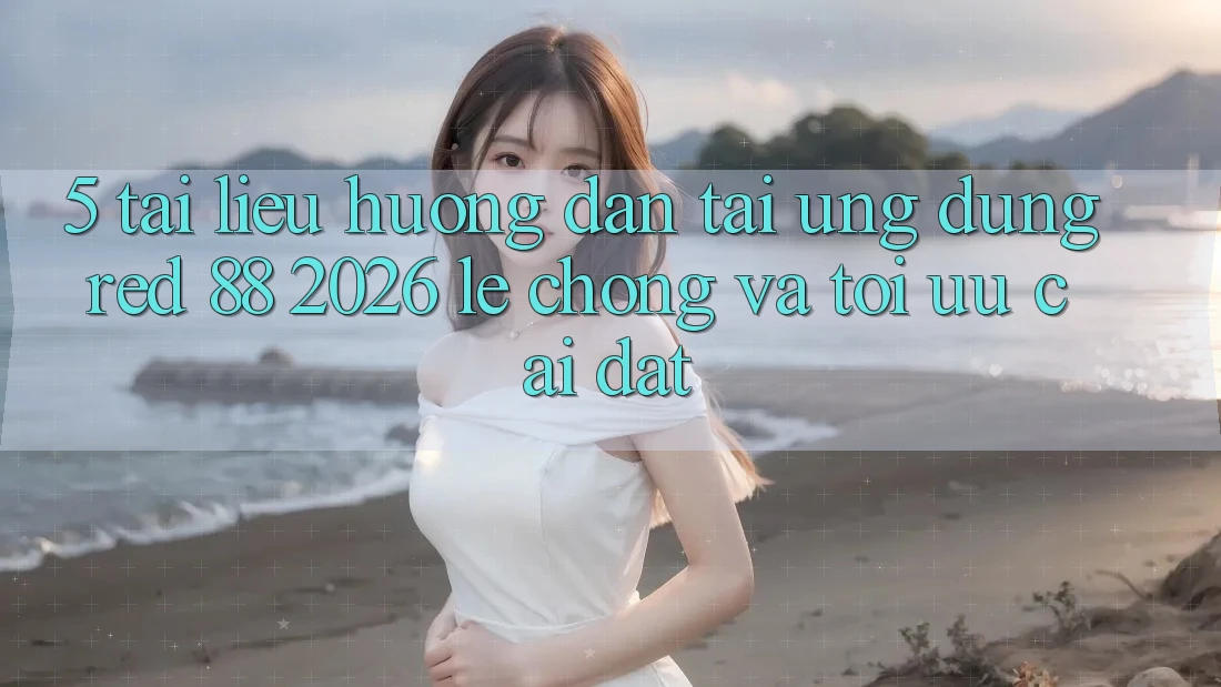 5. Tài liệu hướng dẫn Tải Ứng dụng red 88 2026 Lẹ Chóng Và Tối Ưu Cài Đặt