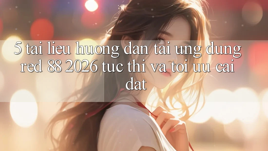 5. Tài liệu hướng dẫn Tải Ứng dụng red 88 2026 Tức thì Và Tối Ưu Cài Đặt 5. Tài liệu hướng dẫn Tải Ứng dụng red 88 2026 Tức thì Và Tối Ưu Cài Đặt