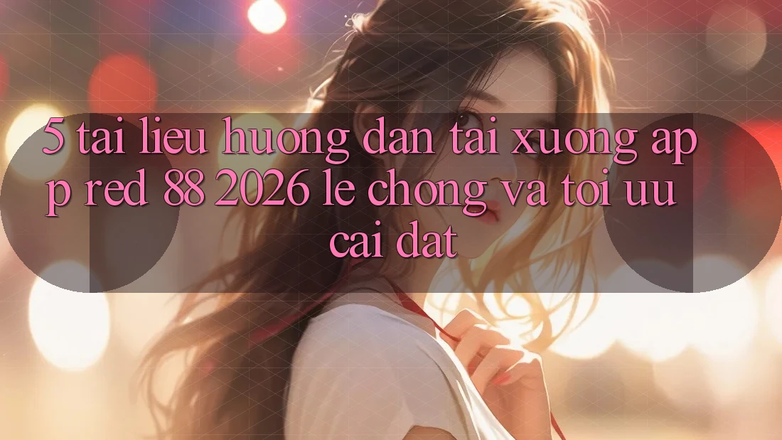 5. Tài liệu hướng dẫn Tải xuống App red 88 2026 Lẹ Chóng Và Tối Ưu Cài Đặt 5. Tài liệu hướng dẫn Tải xuống App red 88 2026 Lẹ Chóng Và Tối Ưu Cài Đặt