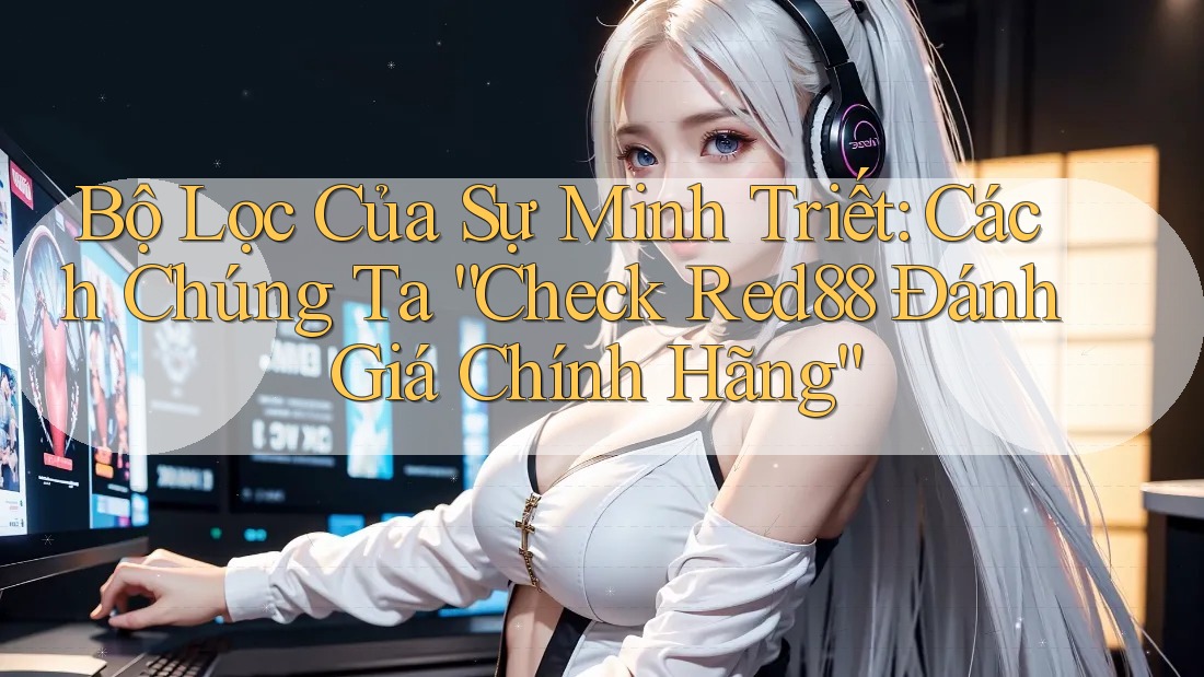 Bộ Lọc Của Sự Minh Triết: Cách Chúng Ta “Check Red88 Đánh Giá Chính Hãng” Bộ Lọc Của Sự Minh Triết: Cách Chúng Ta “Check Red88 Đánh Giá Chính Hãng”