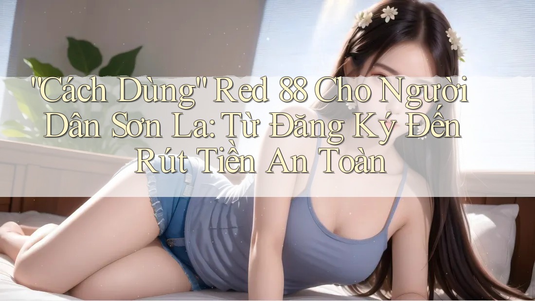 “Cách Dùng” Red 88 Cho Người Dân Sơn La: Từ Đăng Ký Đến Rút Tiền An Toàn “Cách Dùng” Red 88 Cho Người Dân Sơn La: Từ Đăng Ký Đến Rút Tiền An Toàn