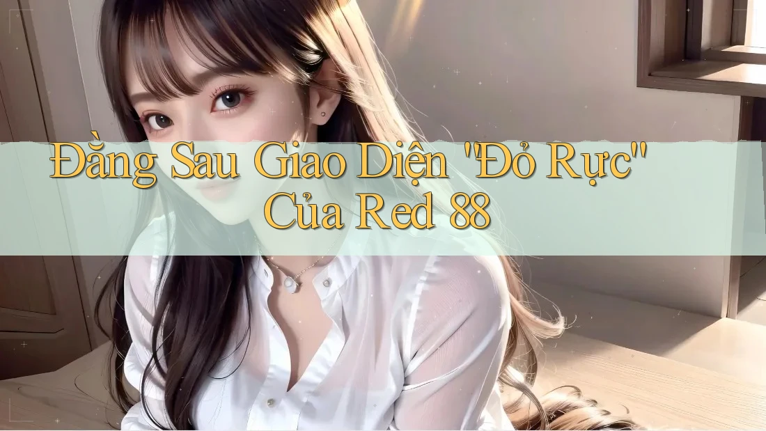 Đằng Sau Giao Diện “Đỏ Rực” Của Red 88 Đằng Sau Giao Diện “Đỏ Rực” Của Red 88