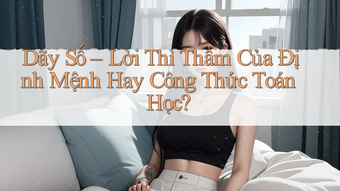 Dãy Số – Lời Thì Thầm Của Định Mệnh Hay Công Thức Toán Học?
