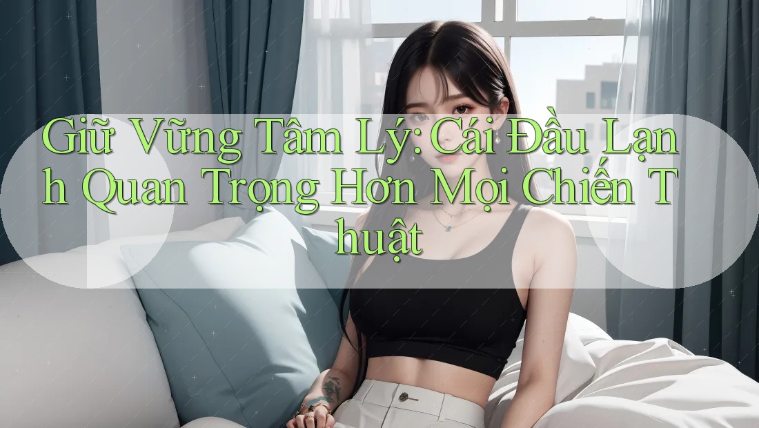 Giữ Vững Tâm Lý: Cái Đầu Lạnh Quan Trọng Hơn Mọi Chiến Thuật Giữ Vững Tâm Lý: Cái Đầu Lạnh Quan Trọng Hơn Mọi Chiến Thuật