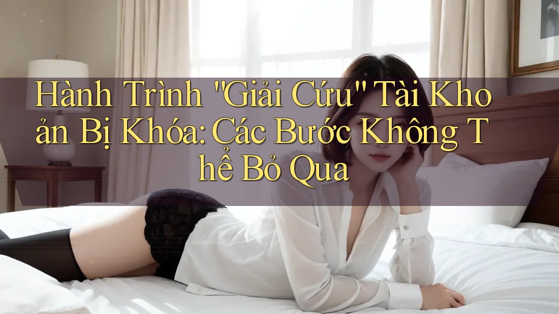 Hành Trình “Giải Cứu” Tài Khoản Bị Khóa: Các Bước Không Thể Bỏ Qua Hành Trình “Giải Cứu” Tài Khoản Bị Khóa: Các Bước Không Thể Bỏ Qua
