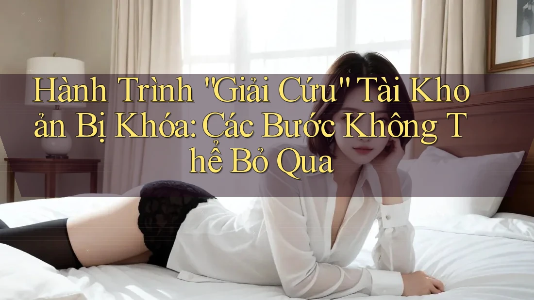 Hành Trình “Giải Cứu” Tài Khoản Bị Khóa: Các Bước Không Thể Bỏ Qua