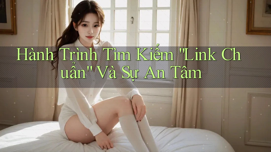 Hành Trình Tìm Kiếm “Link Chuẩn” Và Sự An Tâm Hành Trình Tìm Kiếm “Link Chuẩn” Và Sự An Tâm