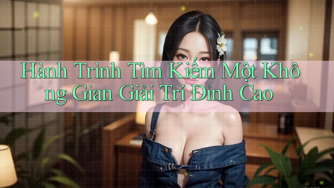 Hành Trình Tìm Kiếm Một Không Gian Giải Trí Đỉnh Cao Hành Trình Tìm Kiếm Một Không Gian Giải Trí Đỉnh Cao