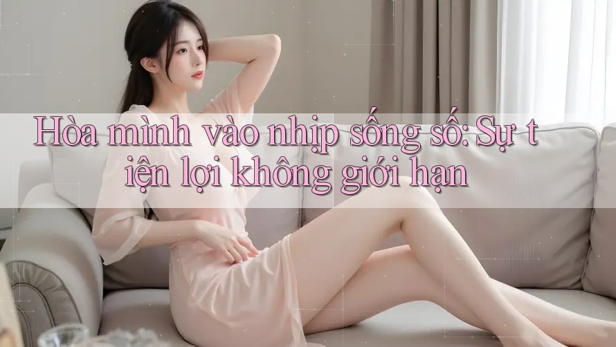 Hòa mình vào nhịp sống số: Sự tiện lợi không giới hạn Hòa mình vào nhịp sống số: Sự tiện lợi không giới hạn
