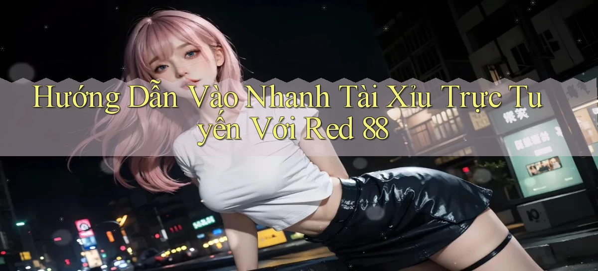 hướng dẫn vào nhanh tài xỉu trực tuyến với red 88
