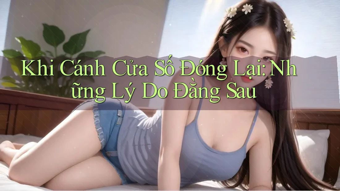 Khi Cánh Cửa Số Đóng Lại: Những Lý Do Đằng Sau Khi Cánh Cửa Số Đóng Lại: Những Lý Do Đằng Sau