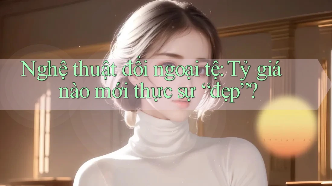 Nghệ thuật đổi ngoại tệ: Tỷ giá nào mới thực sự “đẹp”? Nghệ thuật đổi ngoại tệ: Tỷ giá nào mới thực sự “đẹp”?