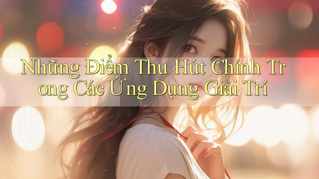 Những Điểm Thu Hút Chính Trong Các Ứng Dụng Giải Trí Những Điểm Thu Hút Chính Trong Các Ứng Dụng Giải Trí