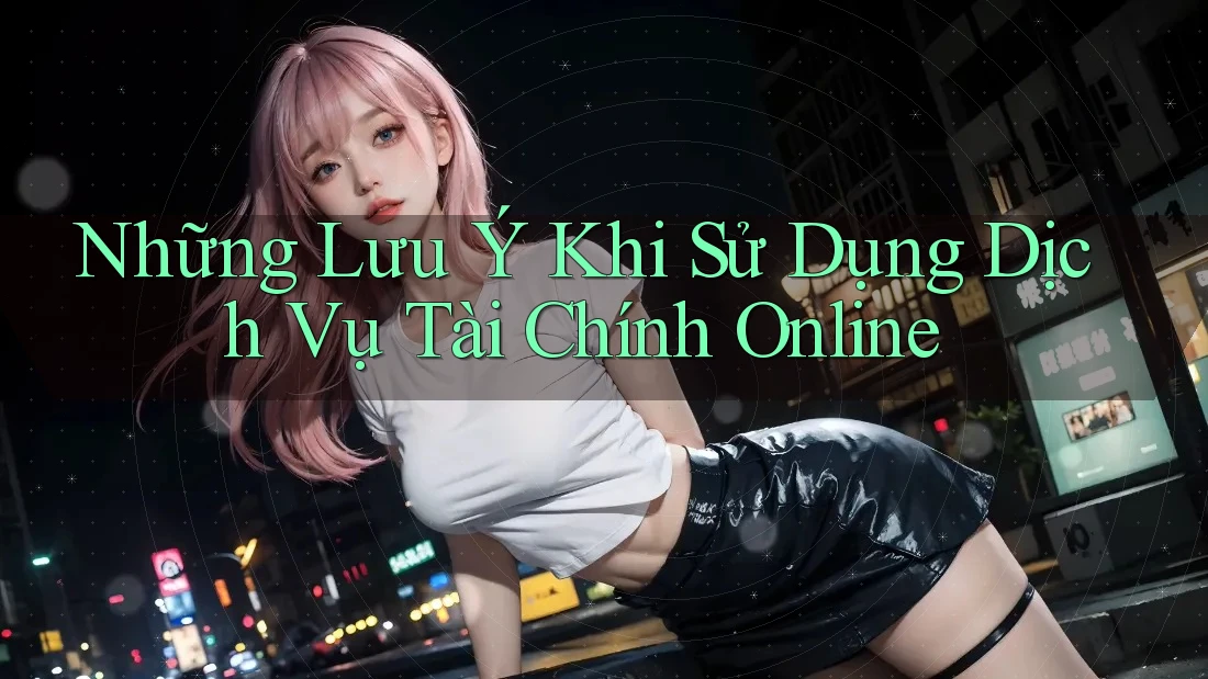 Những lưu ý khi sử dụng dịch vụ tài chính online Những lưu ý khi sử dụng dịch vụ tài chính online