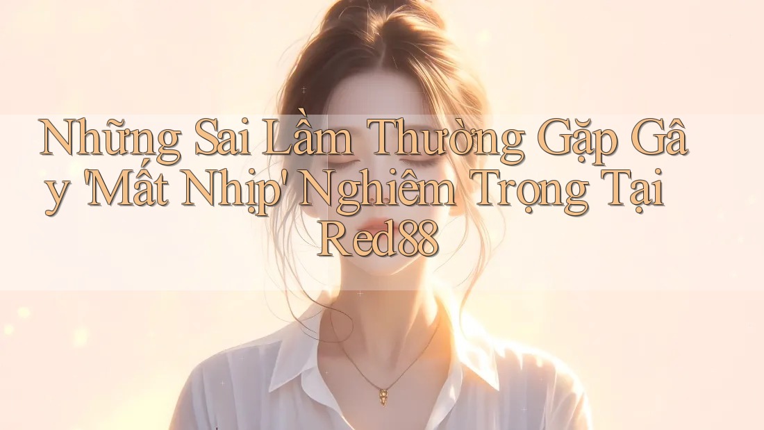 Những Sai Lầm Thường Gặp Gây 'Mất Nhịp' Nghiêm Trọng Tại Red88 Những Sai Lầm Thường Gặp Gây 'Mất Nhịp' Nghiêm Trọng Tại Red88