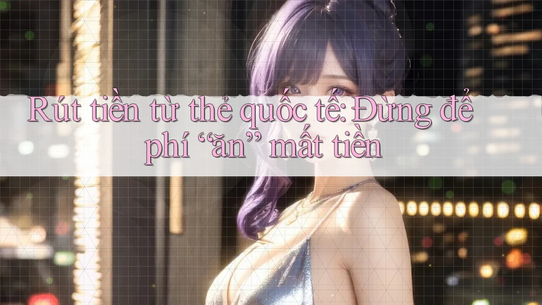 Rút tiền từ thẻ quốc tế: Đừng để phí “ăn” mất tiền Rút tiền từ thẻ quốc tế: Đừng để phí “ăn” mất tiền