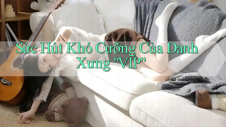 Sức Hút Khó Cưỡng Của Danh Xưng “VIP” Sức Hút Khó Cưỡng Của Danh Xưng “VIP”