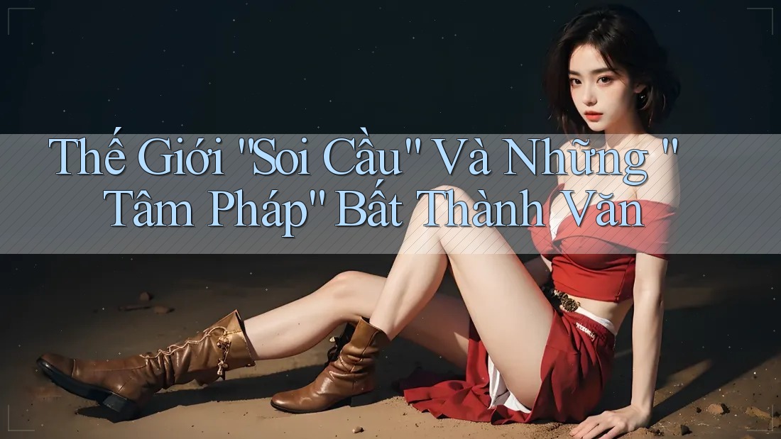 Thế Giới “Soi Cầu” Và Những “Tâm Pháp” Bất Thành Văn