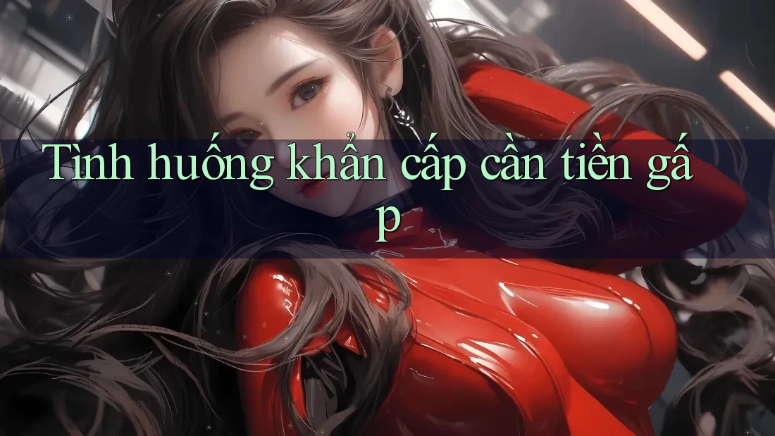 Tình huống khẩn cấp cần tiền gấp Tình huống khẩn cấp cần tiền gấp