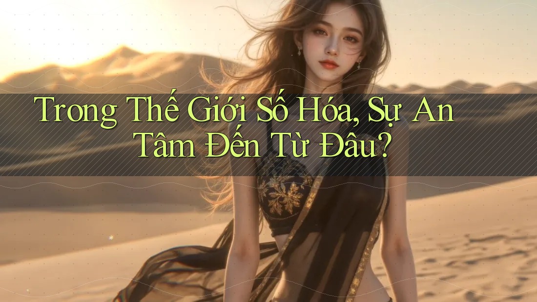 Trong Thế Giới Số Hóa, Sự An Tâm Đến Từ Đâu? Trong Thế Giới Số Hóa, Sự An Tâm Đến Từ Đâu?