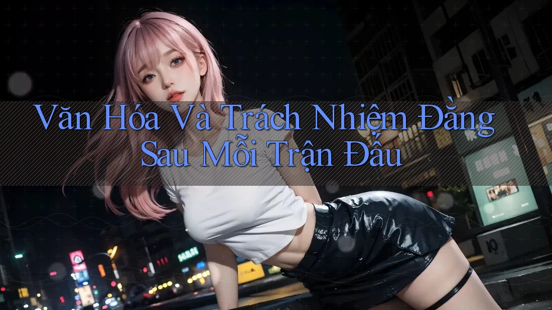 Văn Hóa Và Trách Nhiệm Đằng Sau Mỗi Trận Đấu Văn Hóa Và Trách Nhiệm Đằng Sau Mỗi Trận Đấu