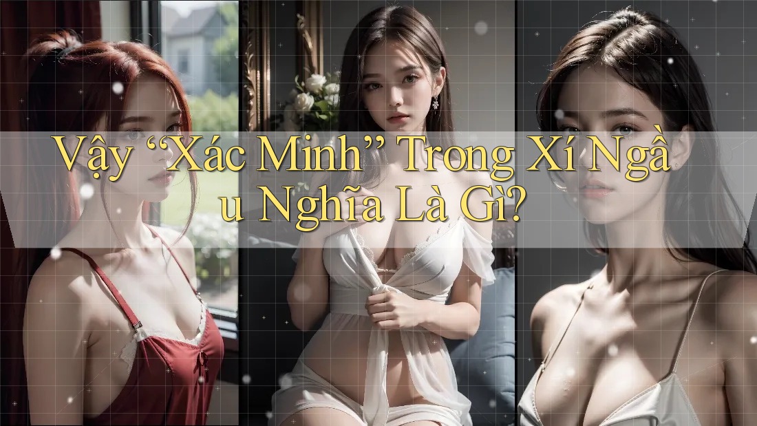 Vậy “Xác Minh” Trong Xí Ngầu Nghĩa Là Gì? Vậy “Xác Minh” Trong Xí Ngầu Nghĩa Là Gì?