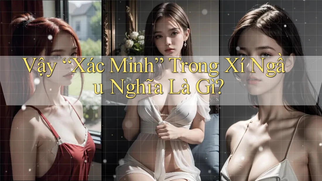 Vậy “Xác Minh” Trong Xí Ngầu Nghĩa Là Gì? Vậy “Xác Minh” Trong Xí Ngầu Nghĩa Là Gì?