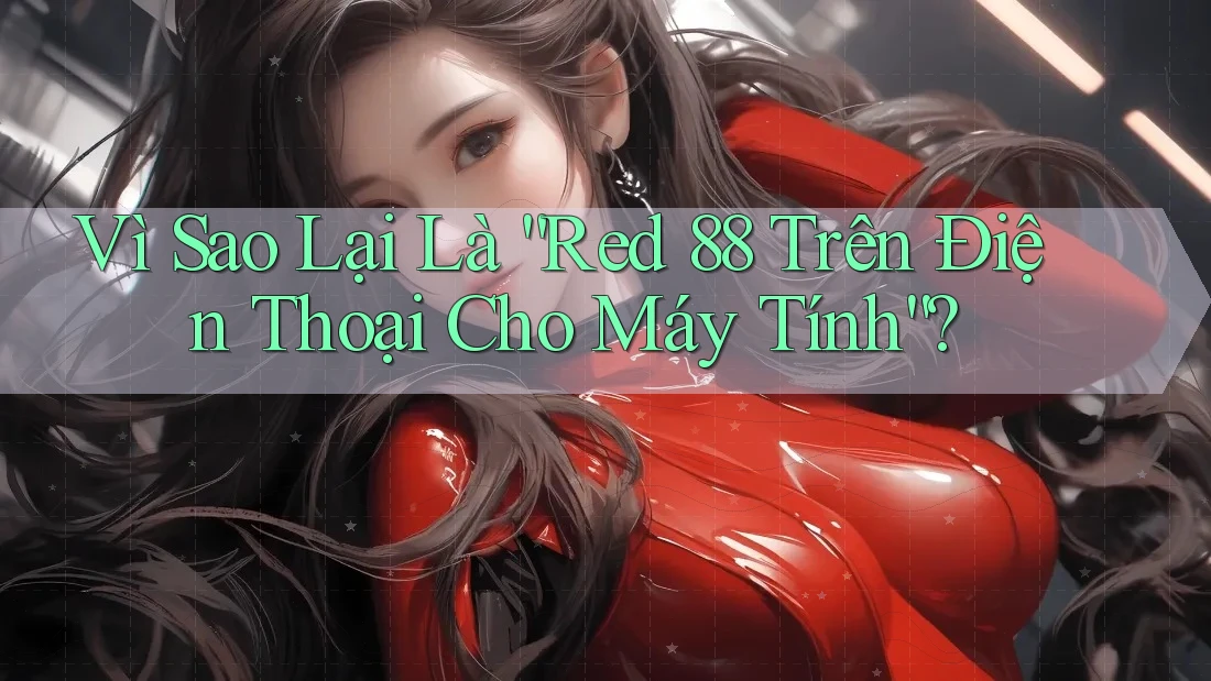 Vì Sao Lại Là “Red 88 Trên Điện Thoại Cho Máy Tính”?