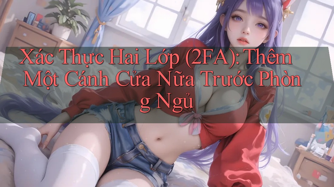 Xác Thực Hai Lớp (2FA): Thêm Một Cánh Cửa Nữa Trước Phòng Ngủ Xác Thực Hai Lớp (2FA): Thêm Một Cánh Cửa Nữa Trước Phòng Ngủ