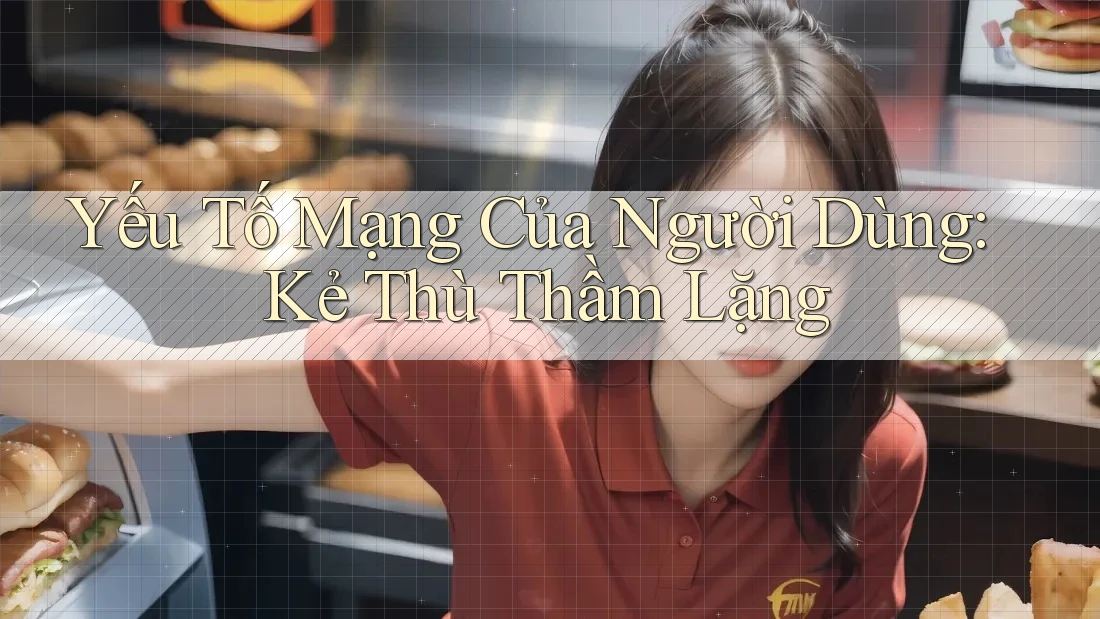 Yếu Tố Mạng Của Người Dùng: Kẻ Thù Thầm Lặng Yếu Tố Mạng Của Người Dùng: Kẻ Thù Thầm Lặng